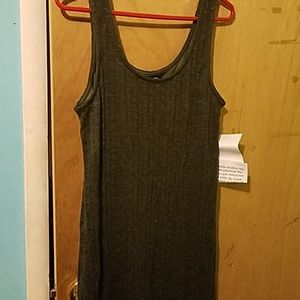 Bobeau green knit dress